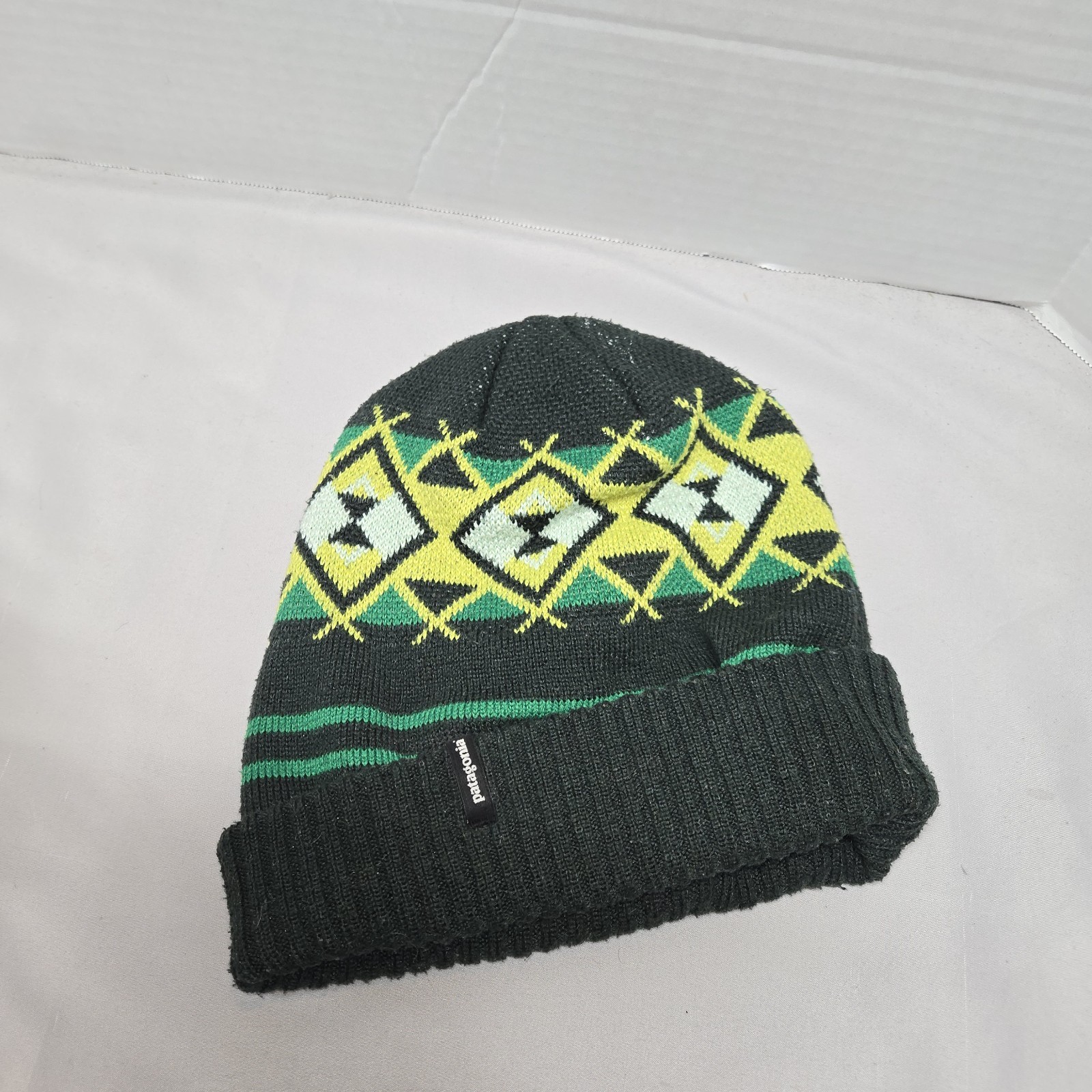Patagonia Beanie Boggan Green Warm Winter Hat