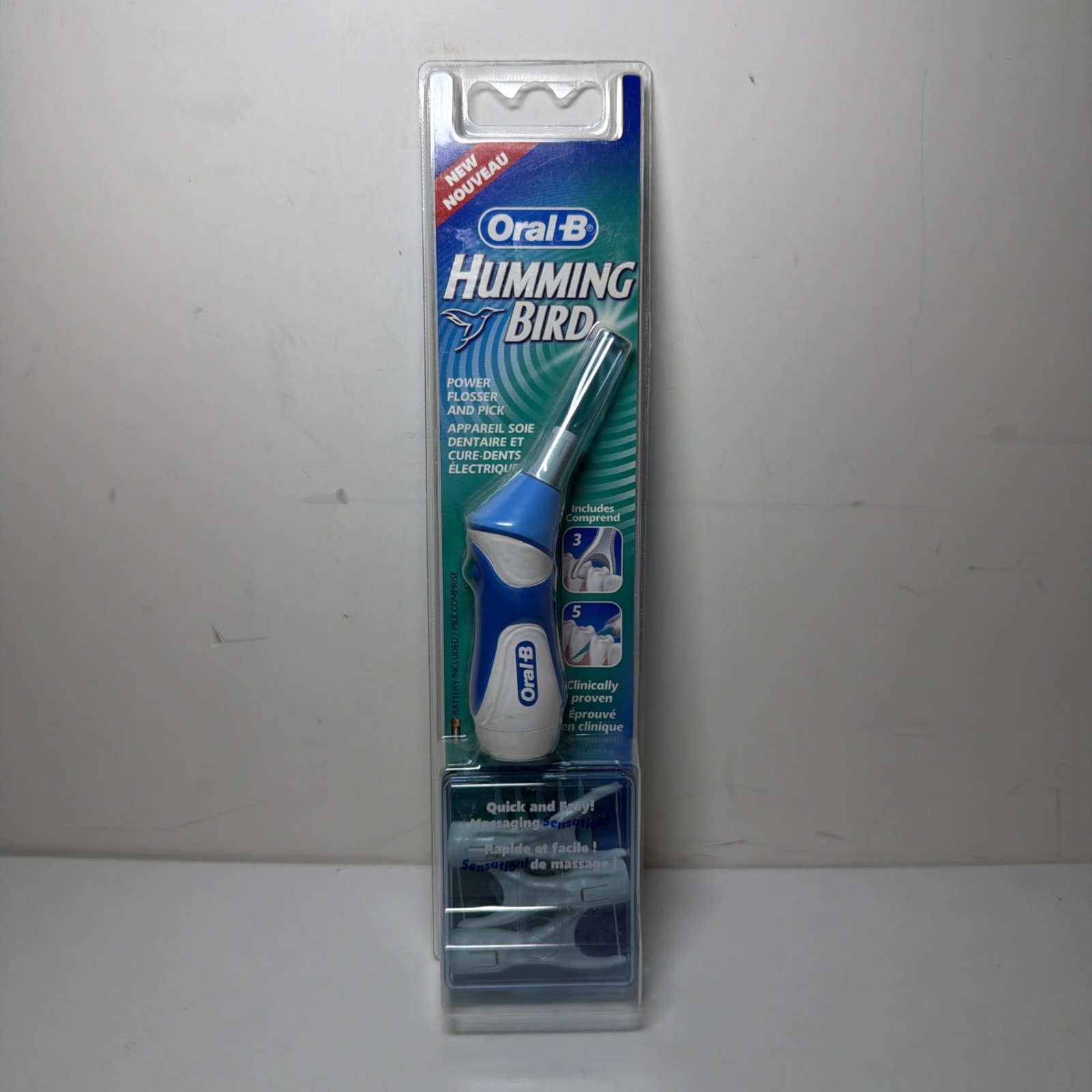 New Old Stock Oral B Hummingbird Flosser. Brand New Sealed!