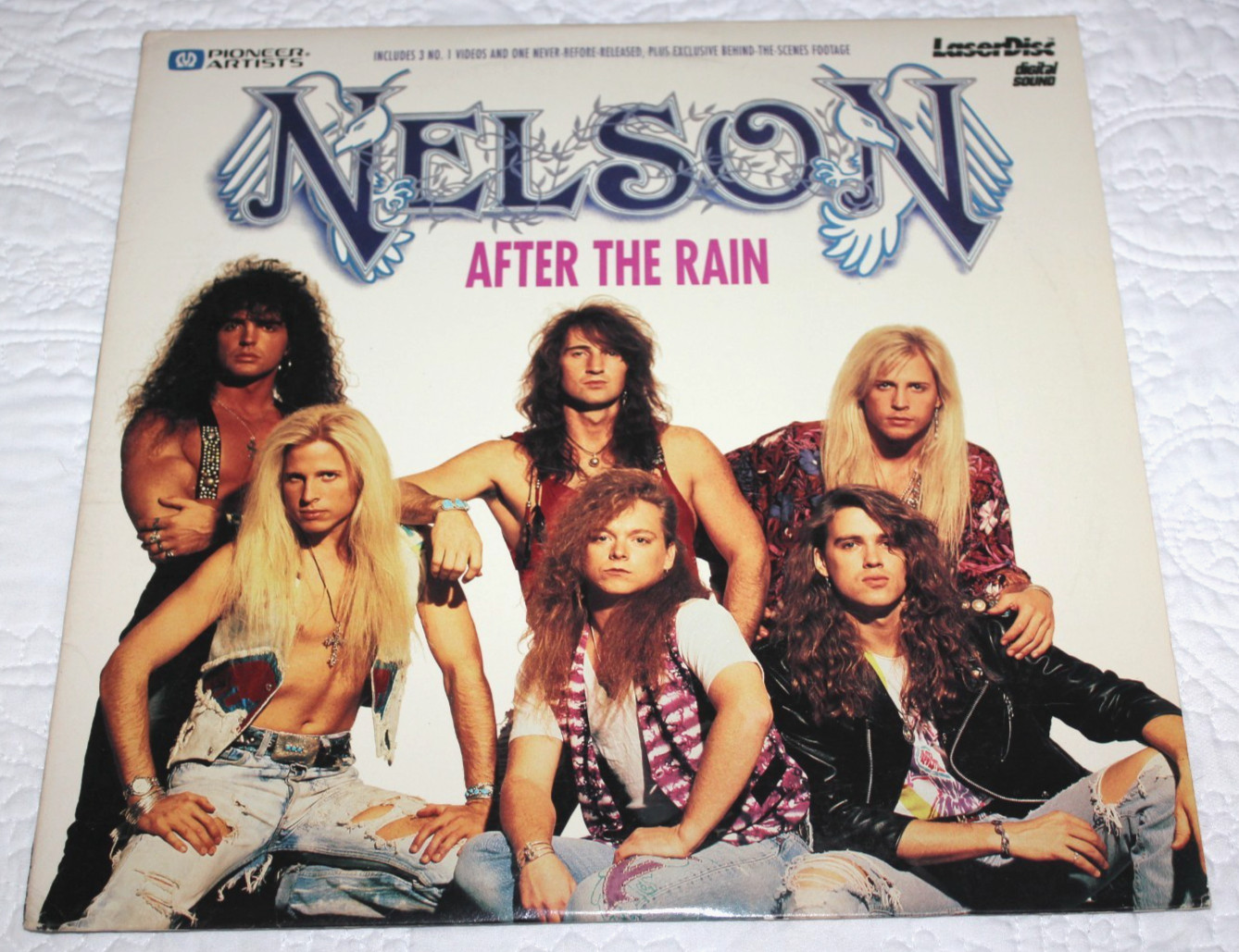 NELSON - After The Rain  (Rare 1991 LaserDisc) Disc is NM