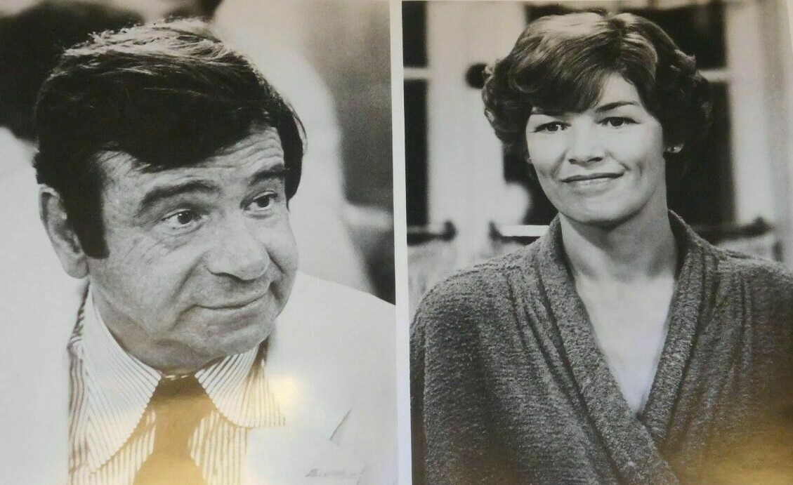 1979 Walter Matthau, Glenda Jackson in House Calls CBS TV Promo Photo B9