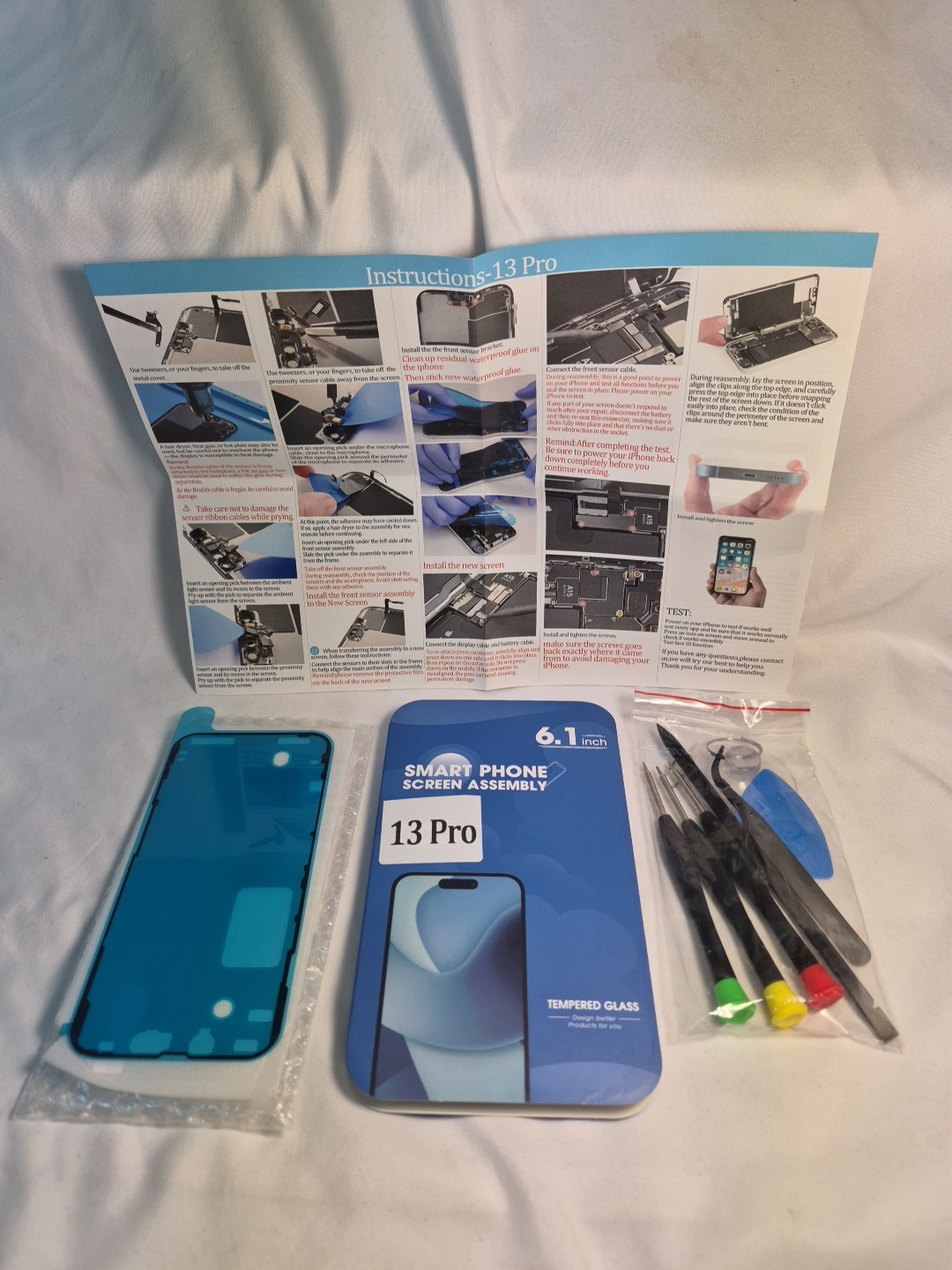 LCD for iPhone 13 Pro - Screen Replacement Kit 6.1" Premium Quality *NEW