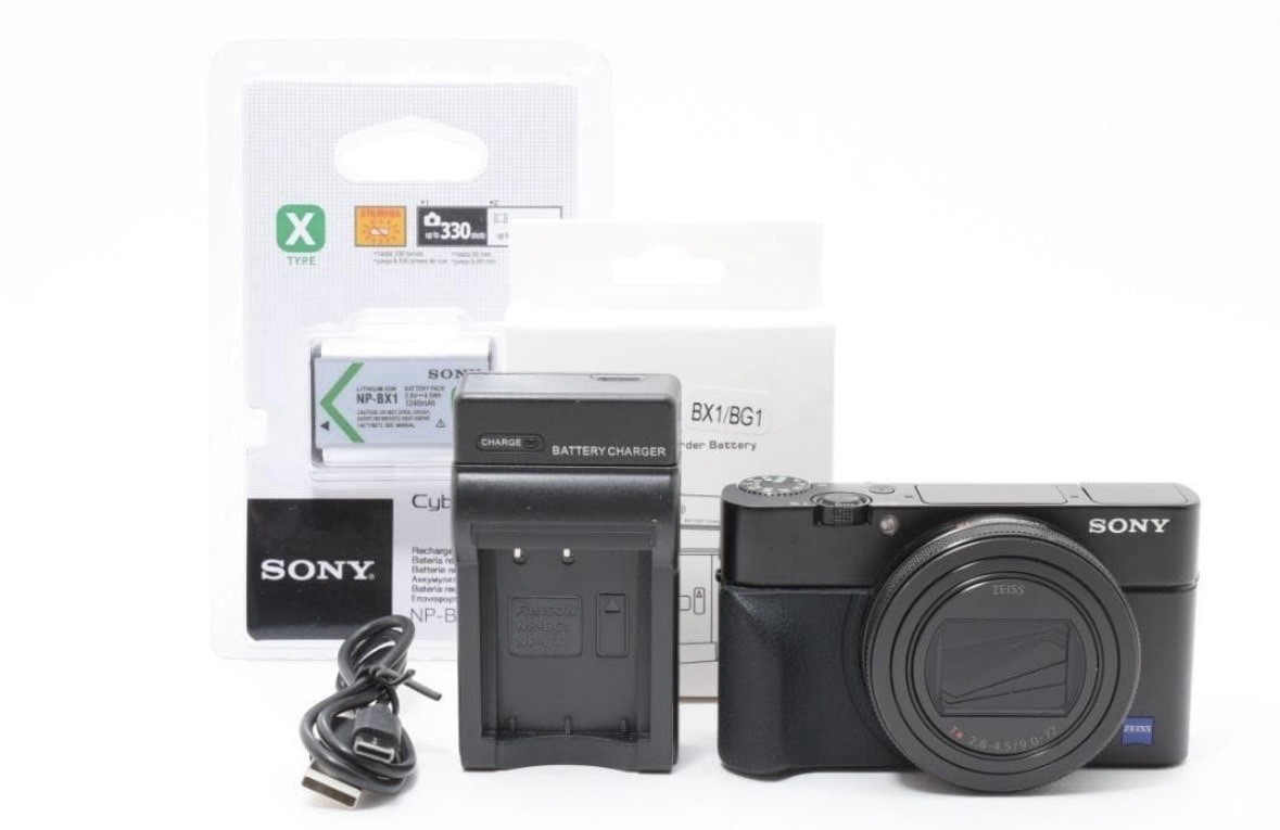 Sony Cyber-shot DSC-RX100 VI M6 20.1 MP Digital Camera - Black