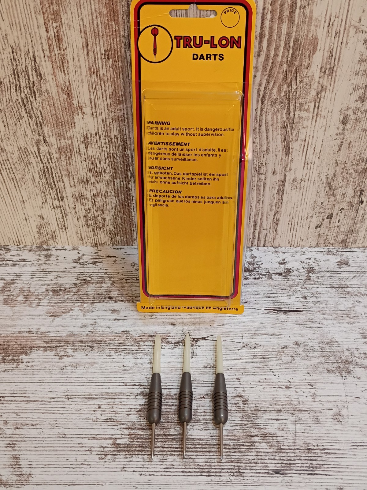 Tru-Lon Steel Tip Darts 30 Gram 38mm In Box