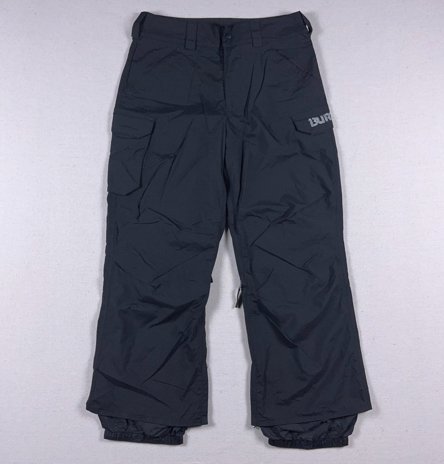 Burton Pants Mens Medium (Fit 34x30) Black Dryride System Cargo Snowboard Ski