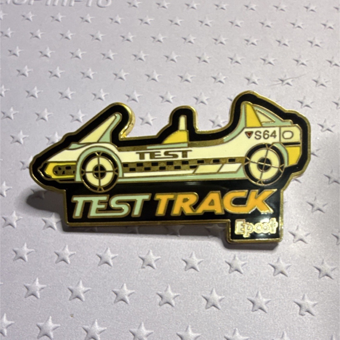 Disney Test Track Attraction Epcot Center Theme Single Pin 2008