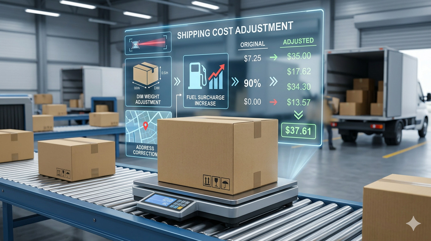 Shipping Fee adjustment