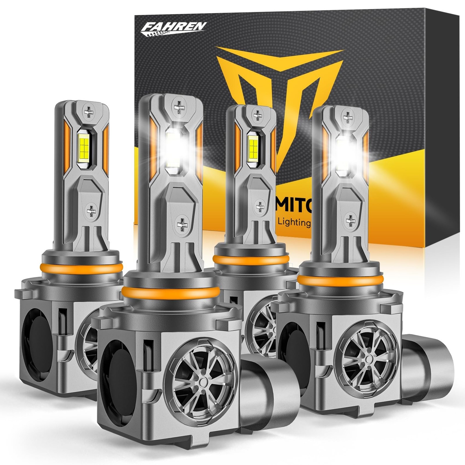 9005 9006 Light Bulbs Combo, 110,000LM 15X Super Brighter, 6500K Cool White, ...