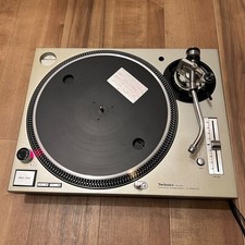Technics SL-1200MK3D Silver DJ Turntable Serviced Tested Working