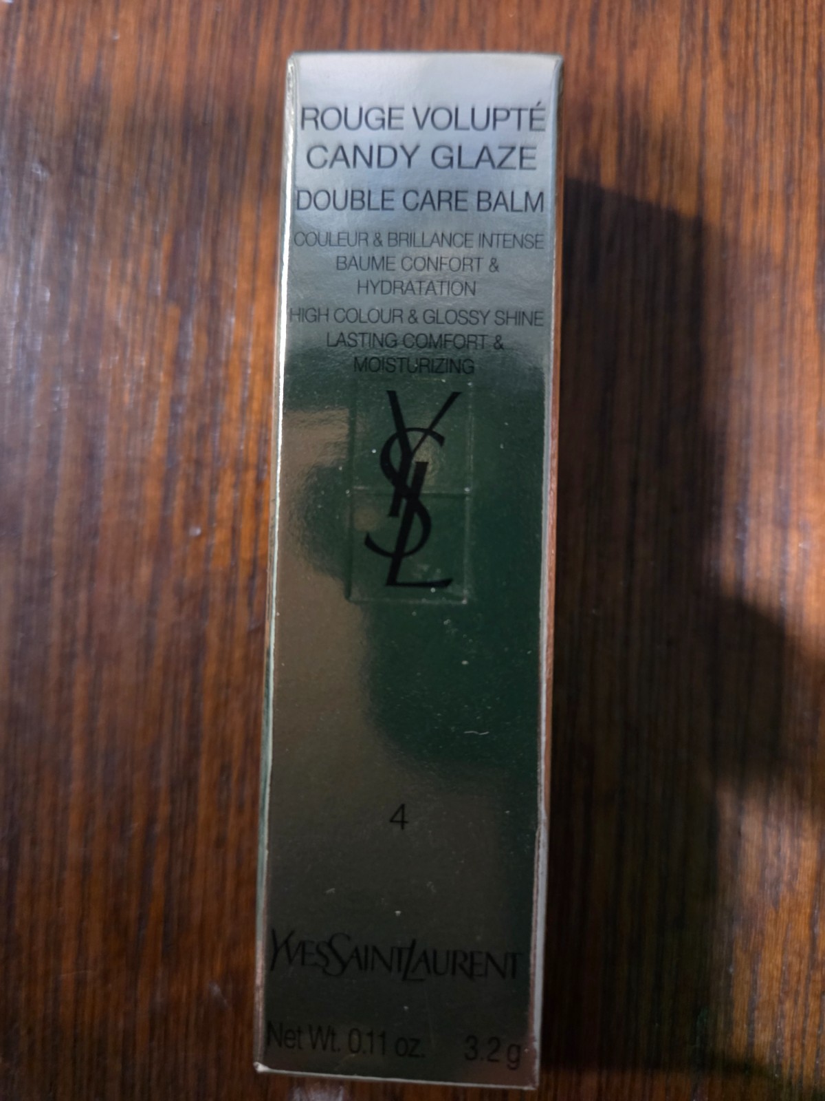 YSL Candy Glaze # 15 Nude-Double Care Balm Rouge Volupte