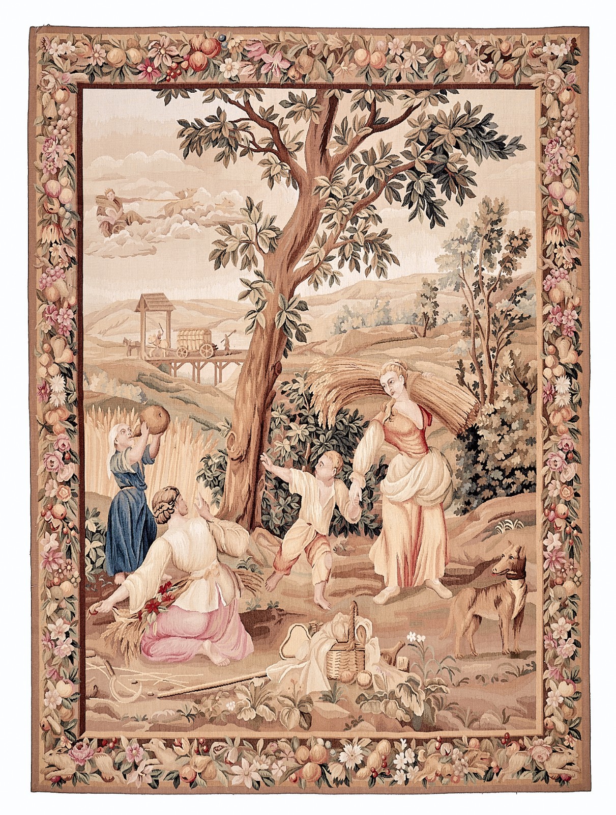 Early 19th Century Style hand Woven Tapestry Size 5.00- 7.00
