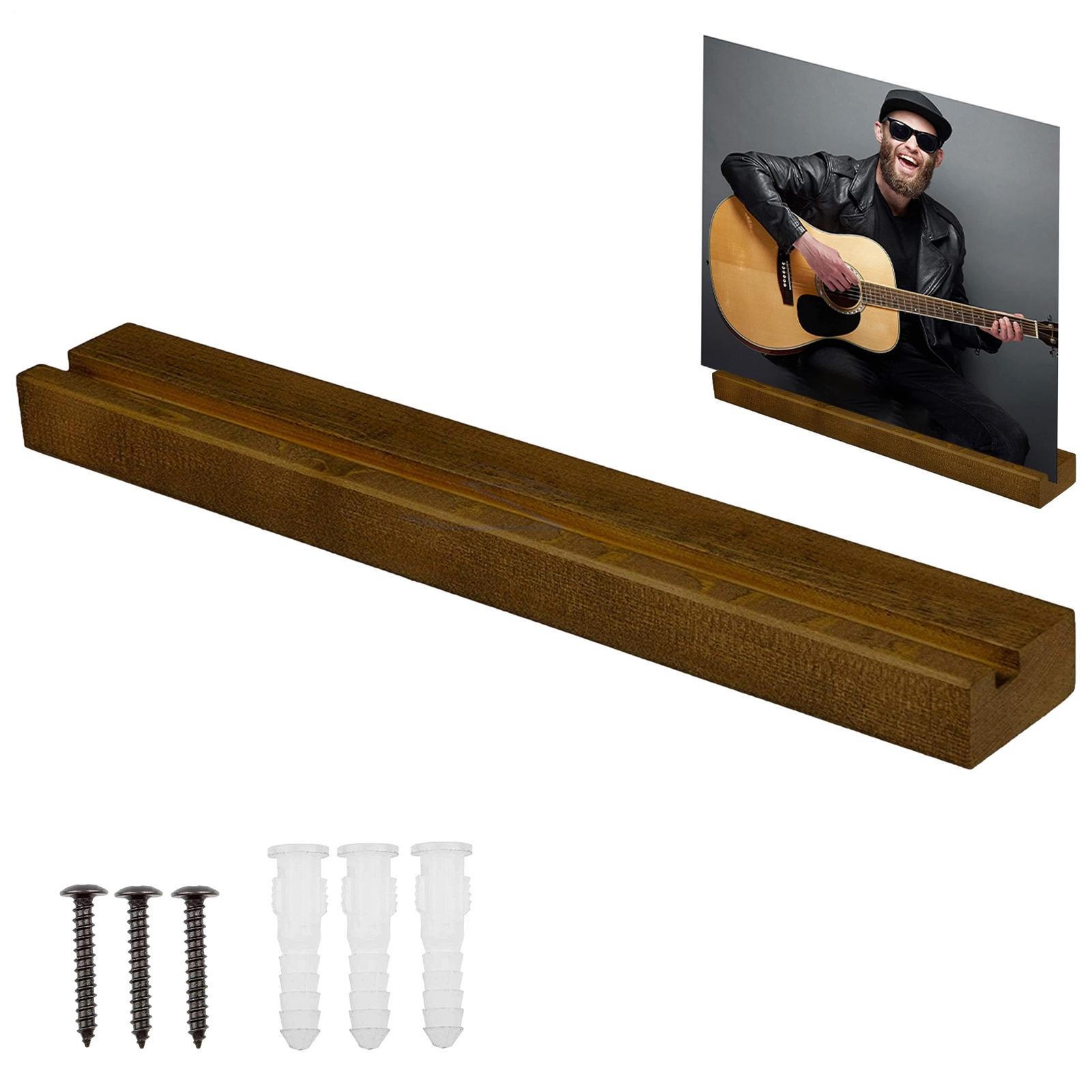 Vinyl Record Shelf Album Record Display Holder Wall Mount LP Collectable Racks