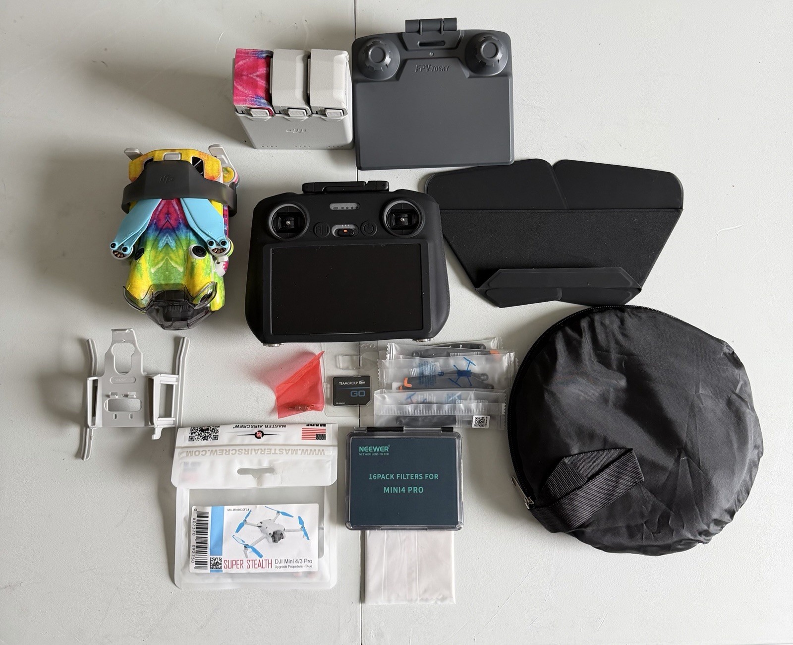 DJI Mini 4 Pro Ready to Fly!!! Drone with Controller, Batteries, Accessories