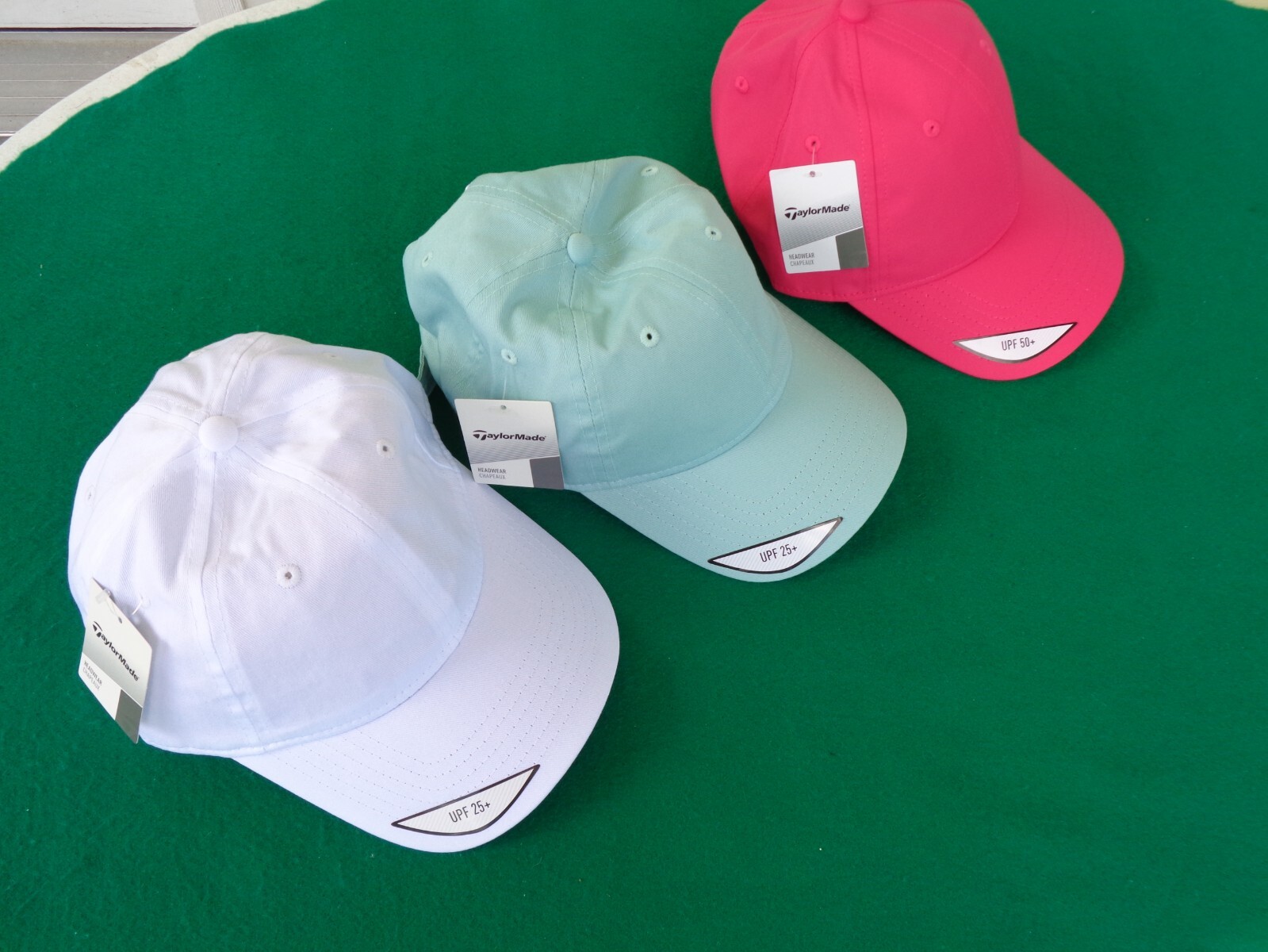 3 Brand New Ladies Taylormade Golf Club Adjustable Womens Cotton Hats 3 Colors**