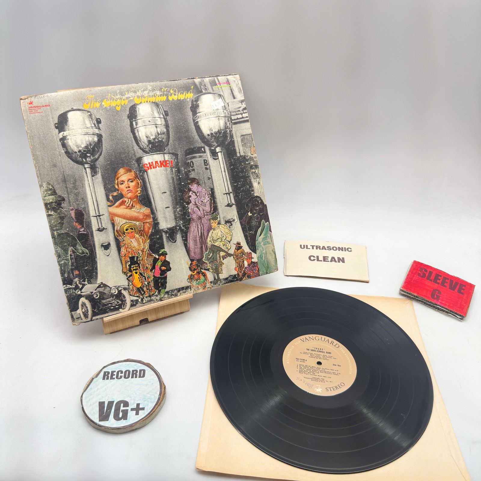 The Siegel-Schwall Band- Shake! VG+/G+ Ultrasonic Clean 1968