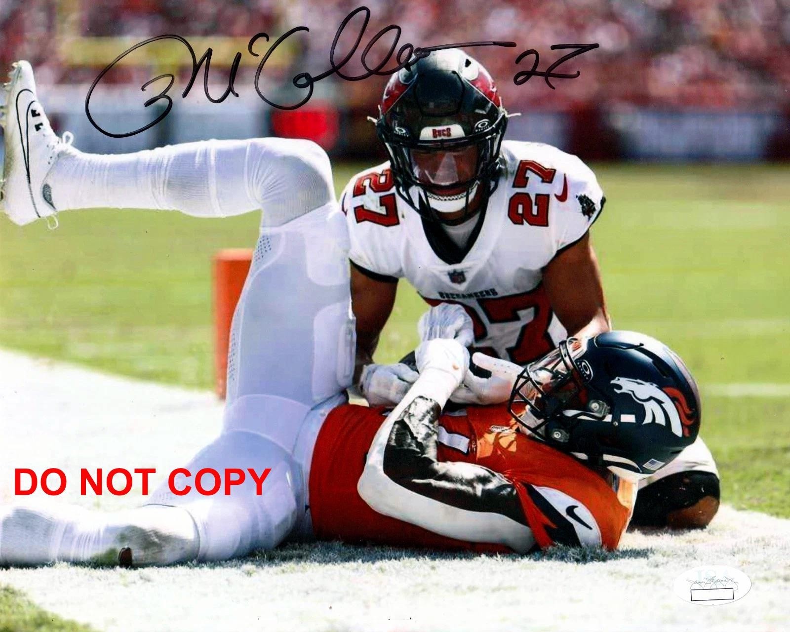 Zyon McCollom TAMPA BAY BUCCANEERS Signed Autographed REPRINT 8x10 Photo RP