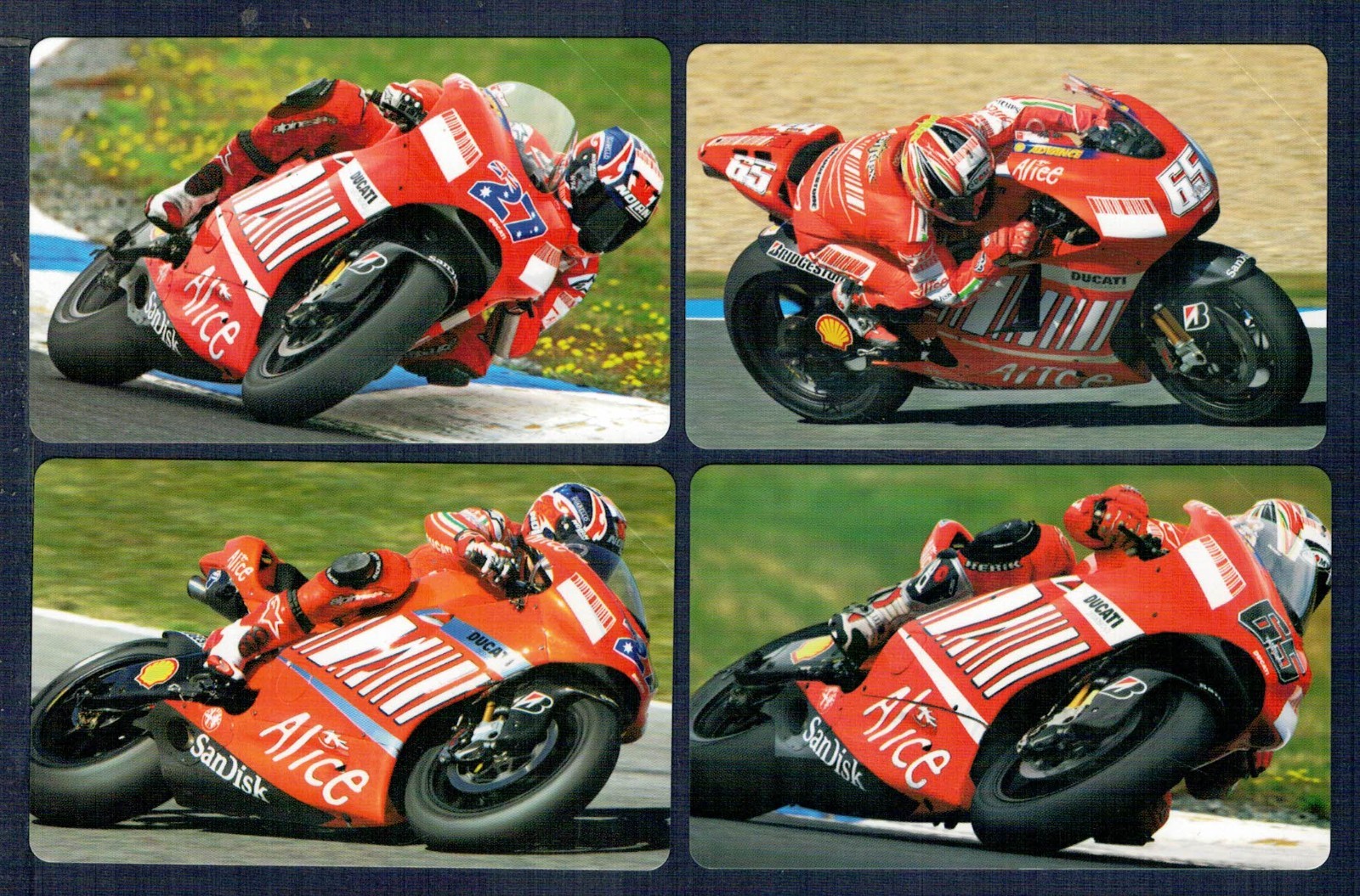 GIAN - Series "WORLD DUCATI WEEK" 4 New Cards