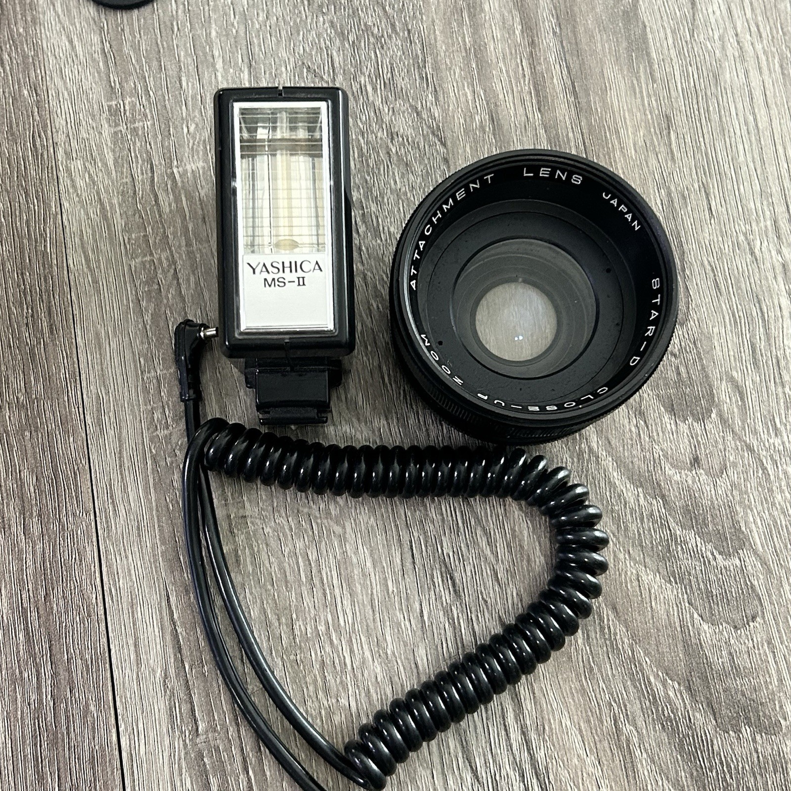 Lot of Camera Accessories PARTS ONLY Untested - Star-D Close-up Zoom attachment