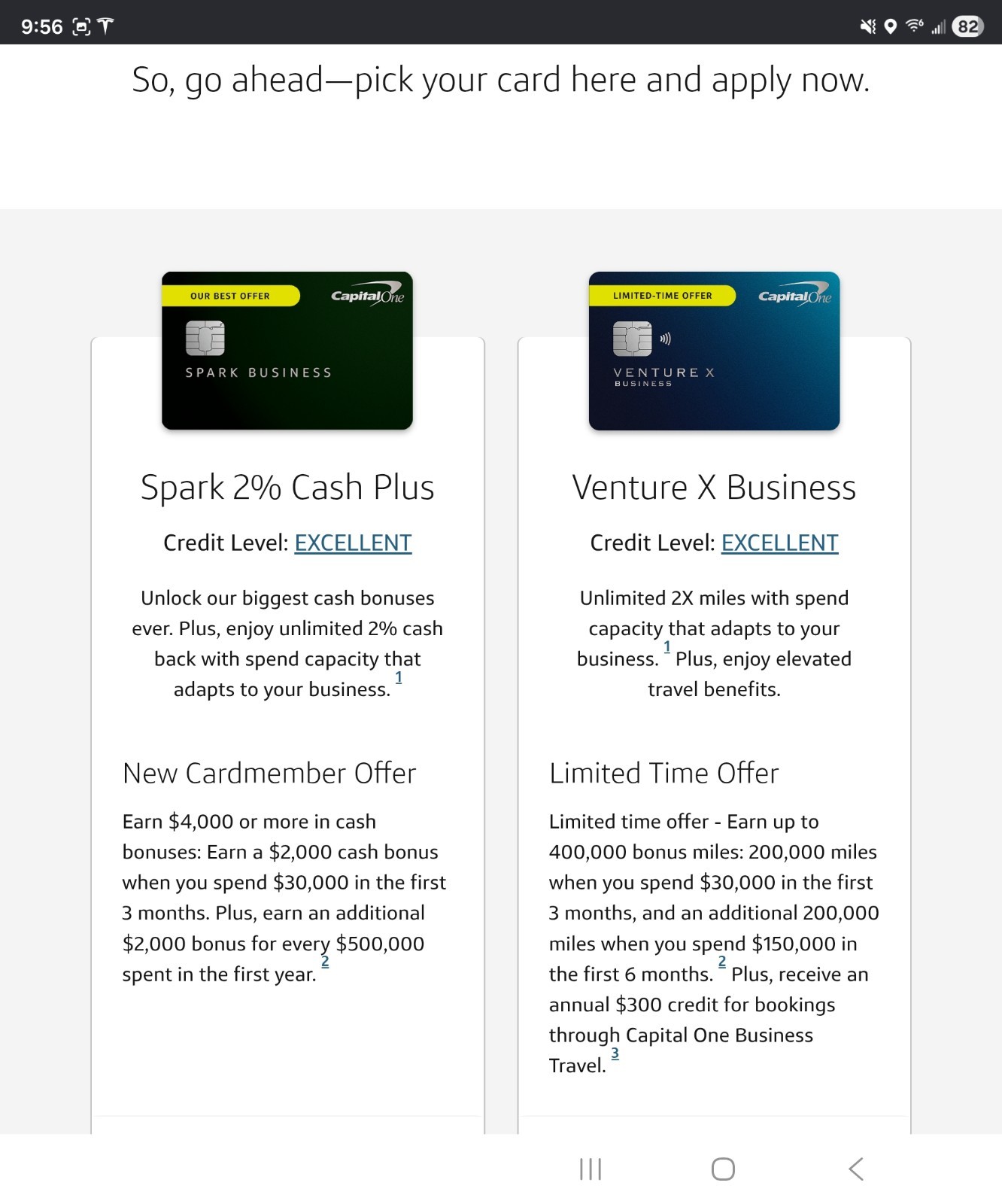 Capital One Business Venture X, Spark Cash Plus Referral-Get Extra $250 From Me!