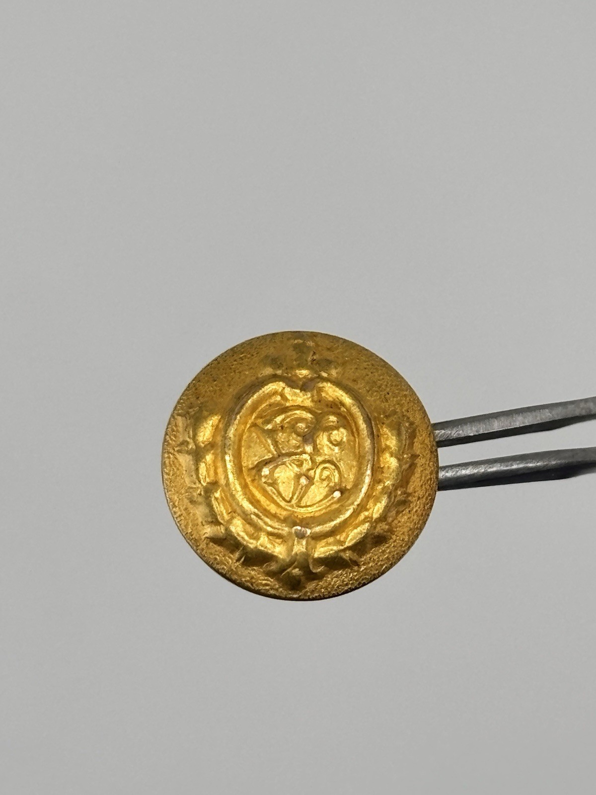 Antique Waterbury Brass Military Buttons Replacement Reenactor Theater Costume