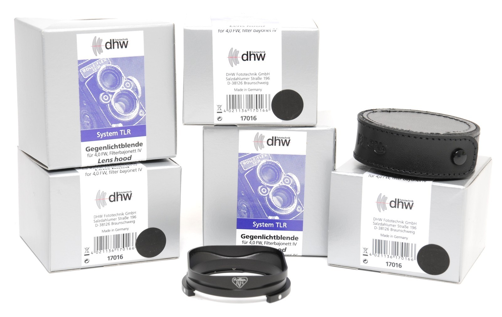 @ Rollei B. IV Lens hood for 4.0 FW/ Wide-Rollei boxed 17016 NEW w. case