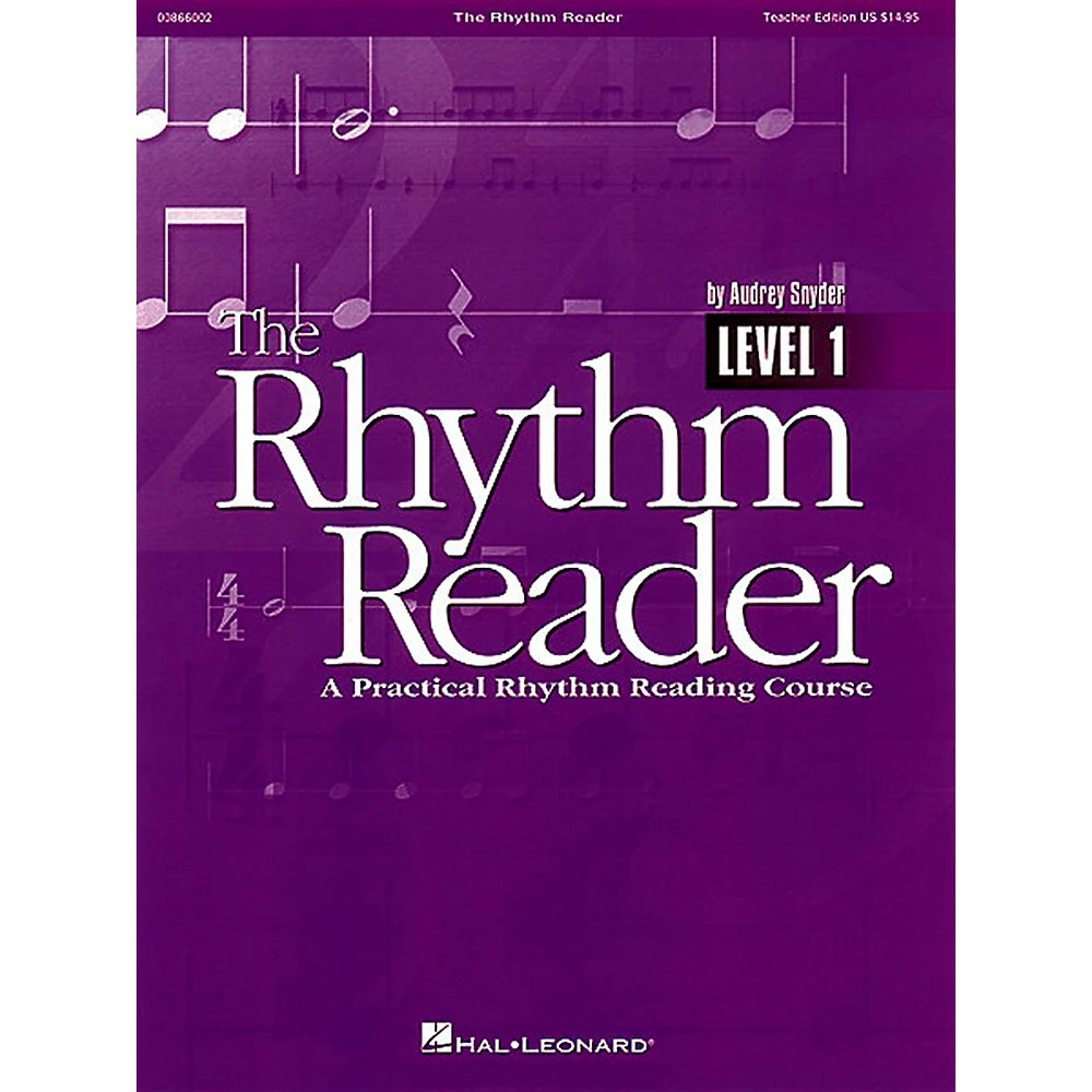 Hal Leonard The Rhythm Reader-A Practical Rhythm Reading Course Teacher Ed