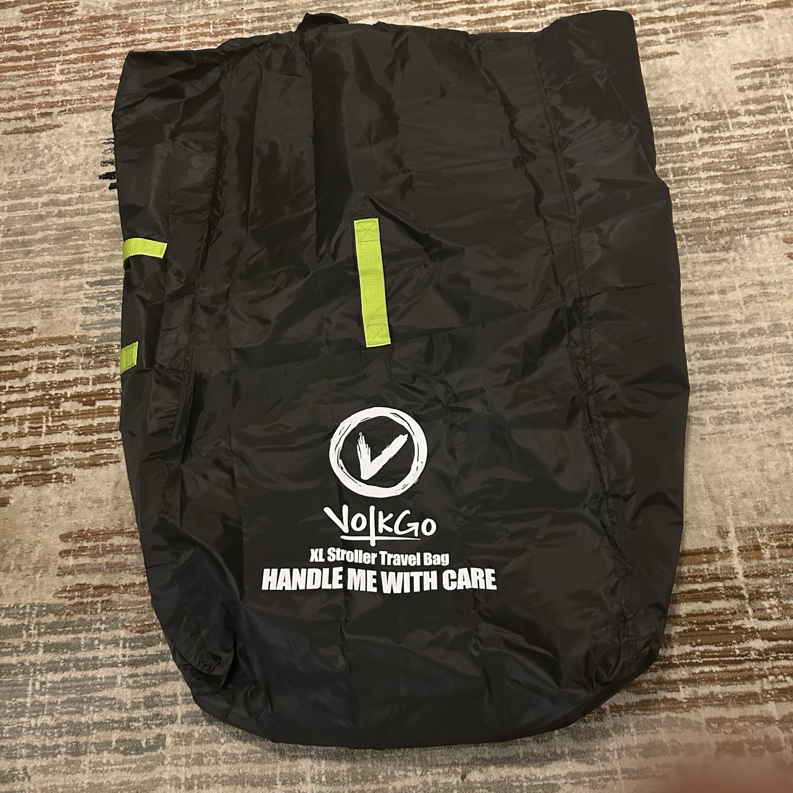 V VOLKGO Stroller Bag for Airplane, Extra Large XL Stroller Travel Bag - Black