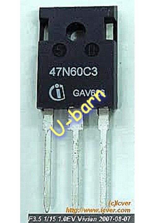 SPW47N60C3 TO-247 Cool MOS Power Transistor *tn