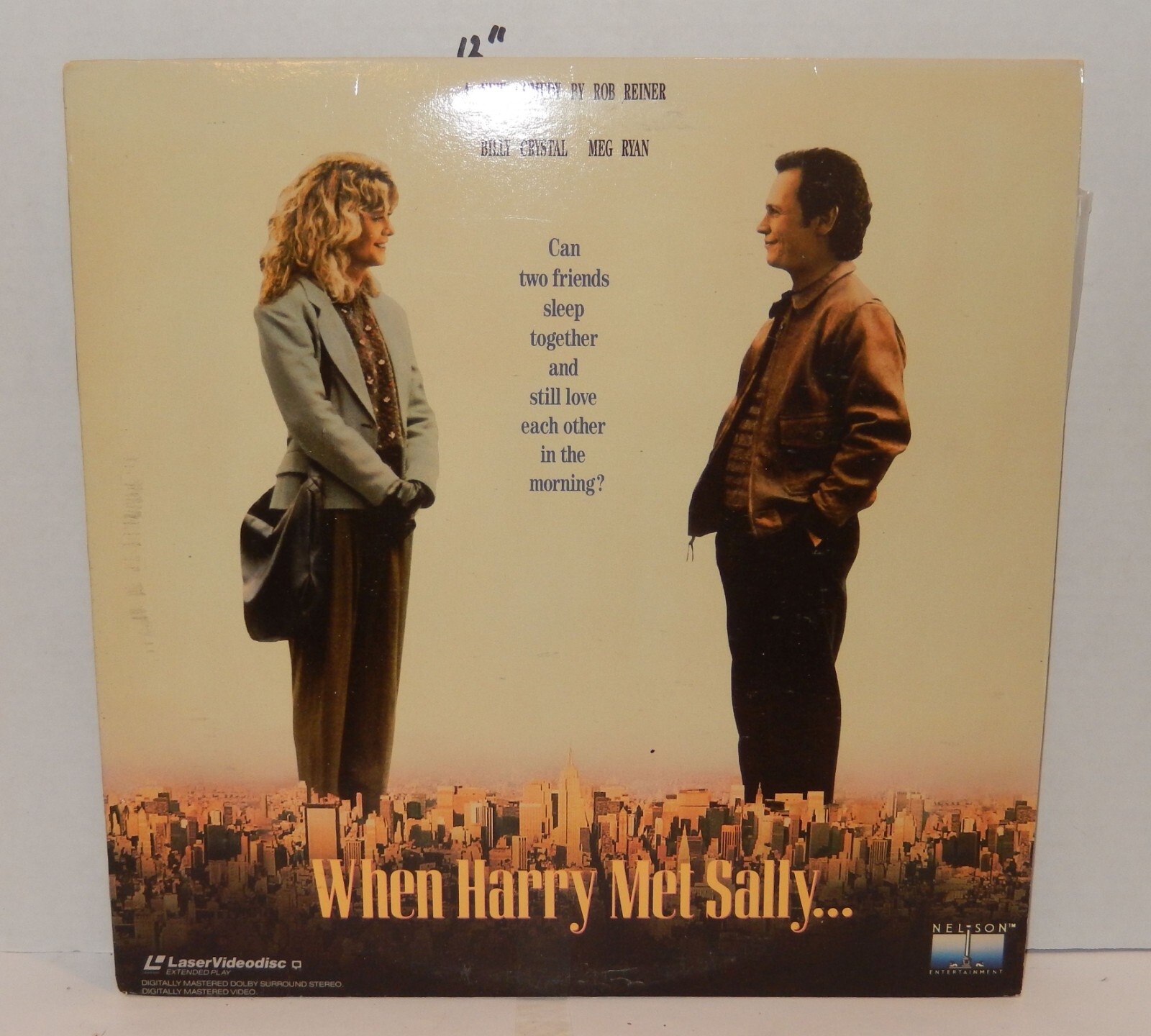 Laserdisc 1989 When Harry Met Sally Meg Ryan Billy Crystal Laser Disc