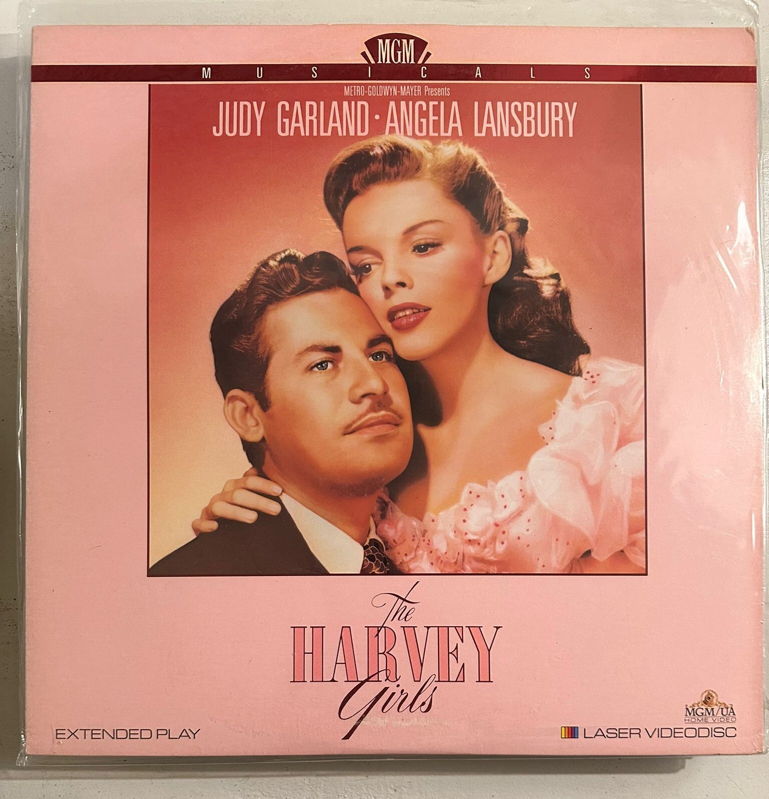 THE HARVEY GIRLS - LASERDISC - JUDY GARLAND, ANGELA LANSBURY -EXTENDED - VG+ A18