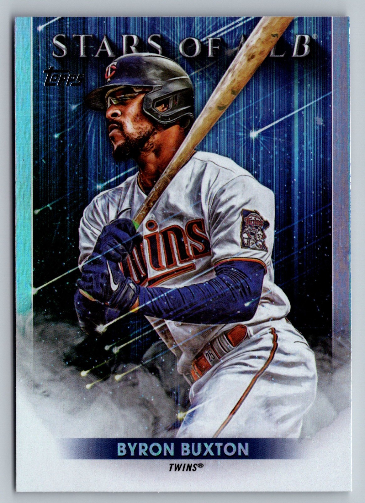 2022 Topps Series 1 Baseball Byron Buxton Stars Of MLB Insert #SMLB-12 Twins