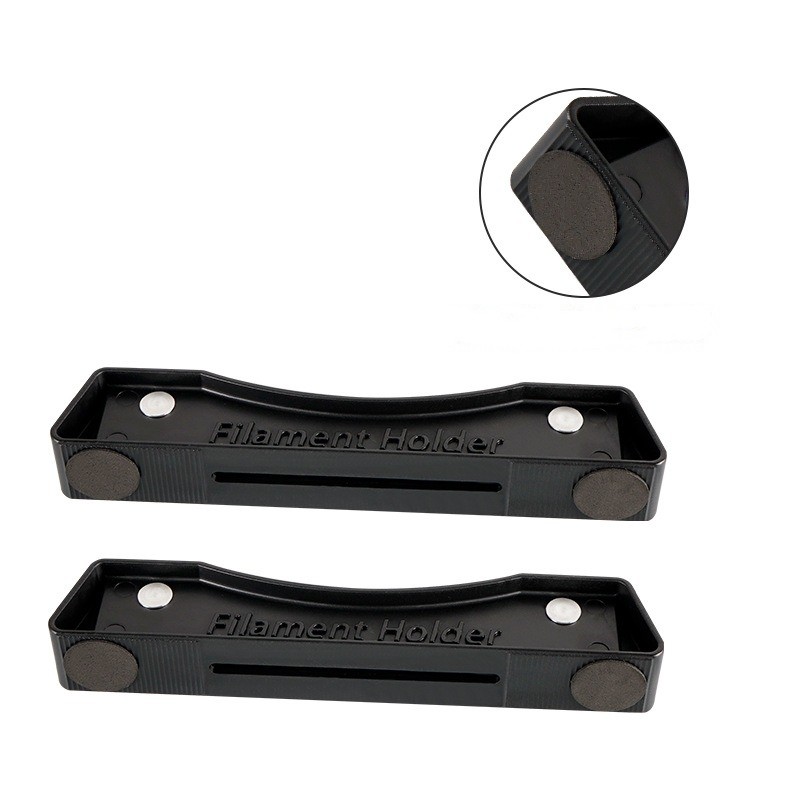 2PC 3D Printer Filament Spool Holder Black Bearing Design for Compatible PLA/ABS