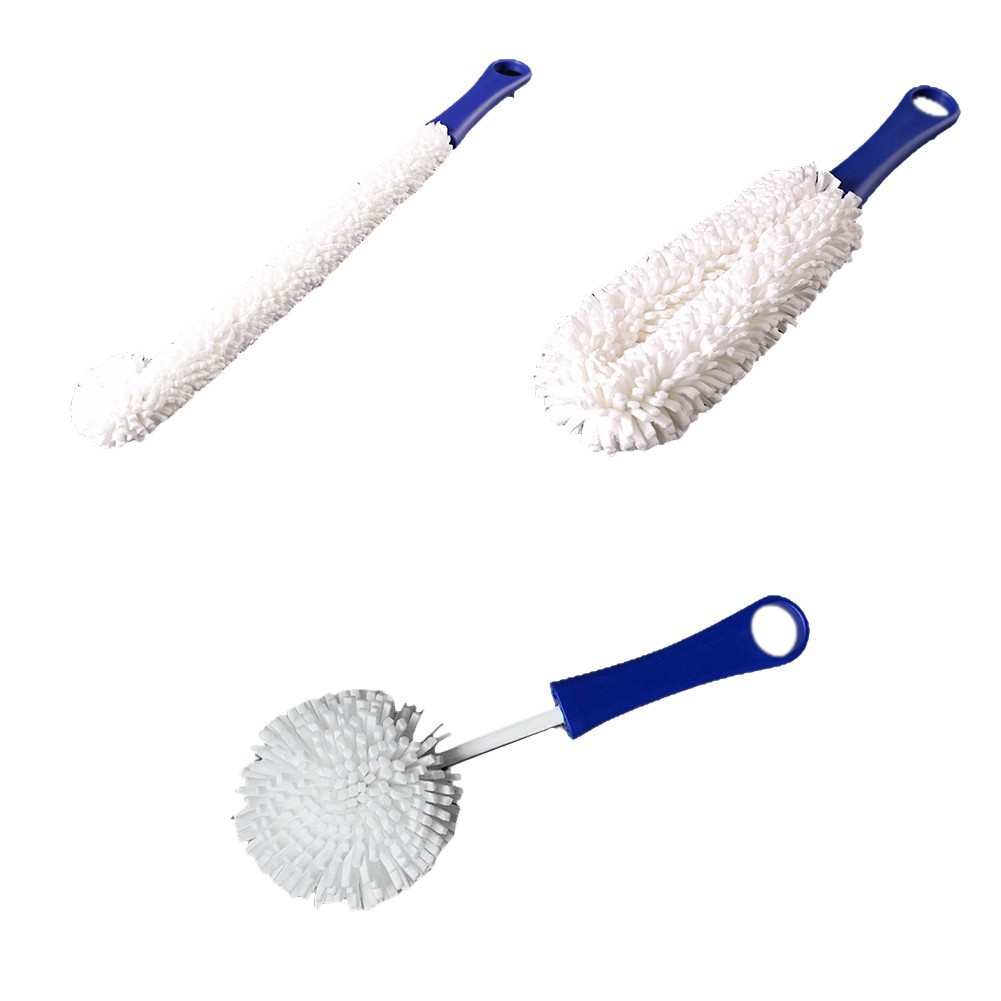 3 Pieces Wine Decanter Cleaning Brush,Flexible Wine  for8254