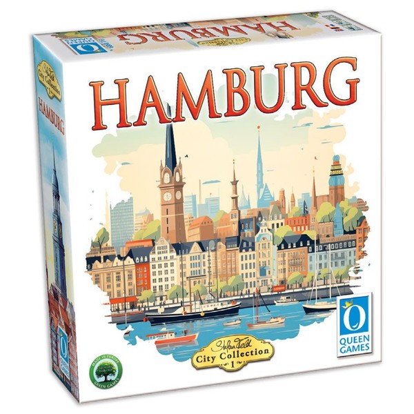 Queen Games Stefan Feld City Collection Hamburg Classic Edition Board