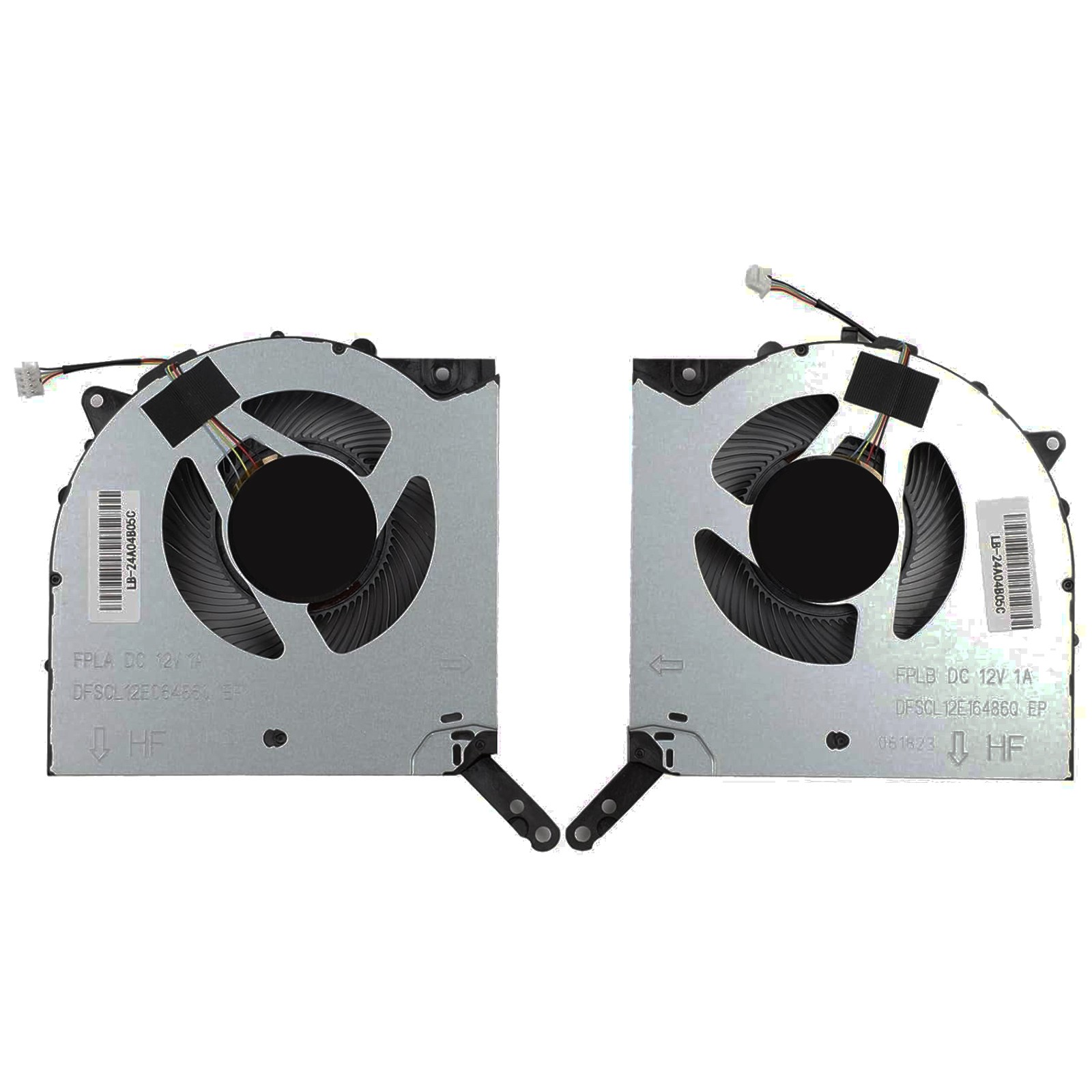 For Lenovo Legion 5 Pro 16ARH7 16ARH7H 16IAH7 16IAH7H CPU / GPU Cooling Fan 12V