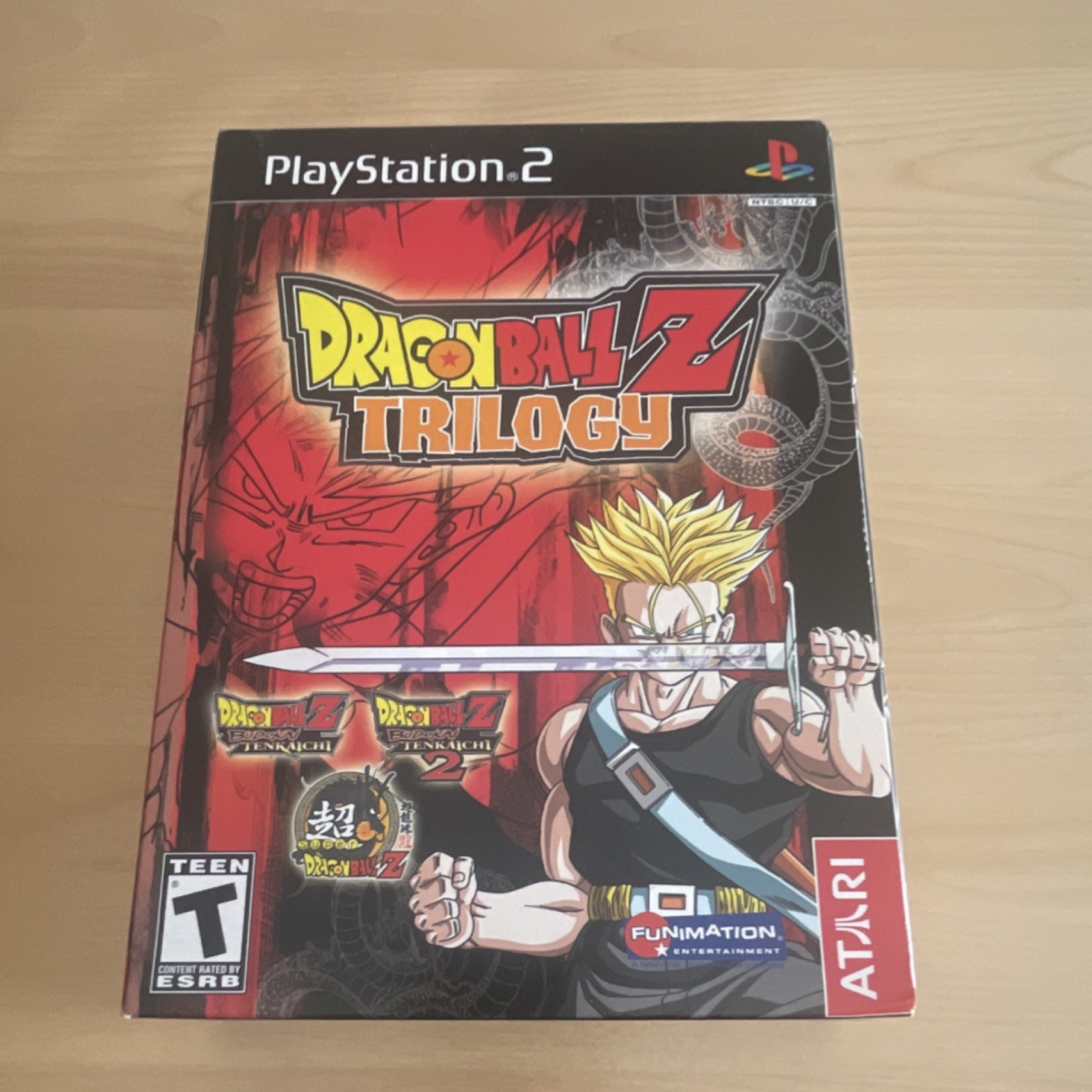 Atari Dragon Ball Z Trilogy PlayStation 2 Game Lot Action/Adventure NTSC-U/C