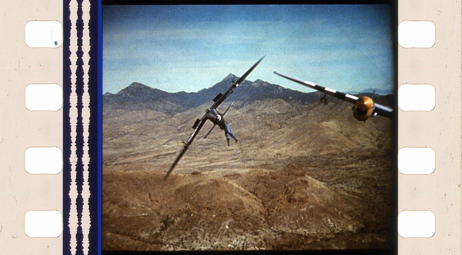 ACES: IRON EAGLE 3 great FLAT movie trailer on 35mm film 1993 (mm122)