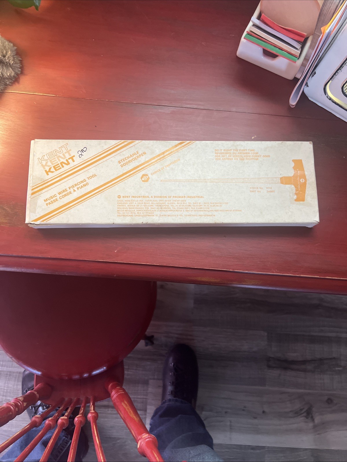 Vintage Kent Industries Music Wire Piercing Tool