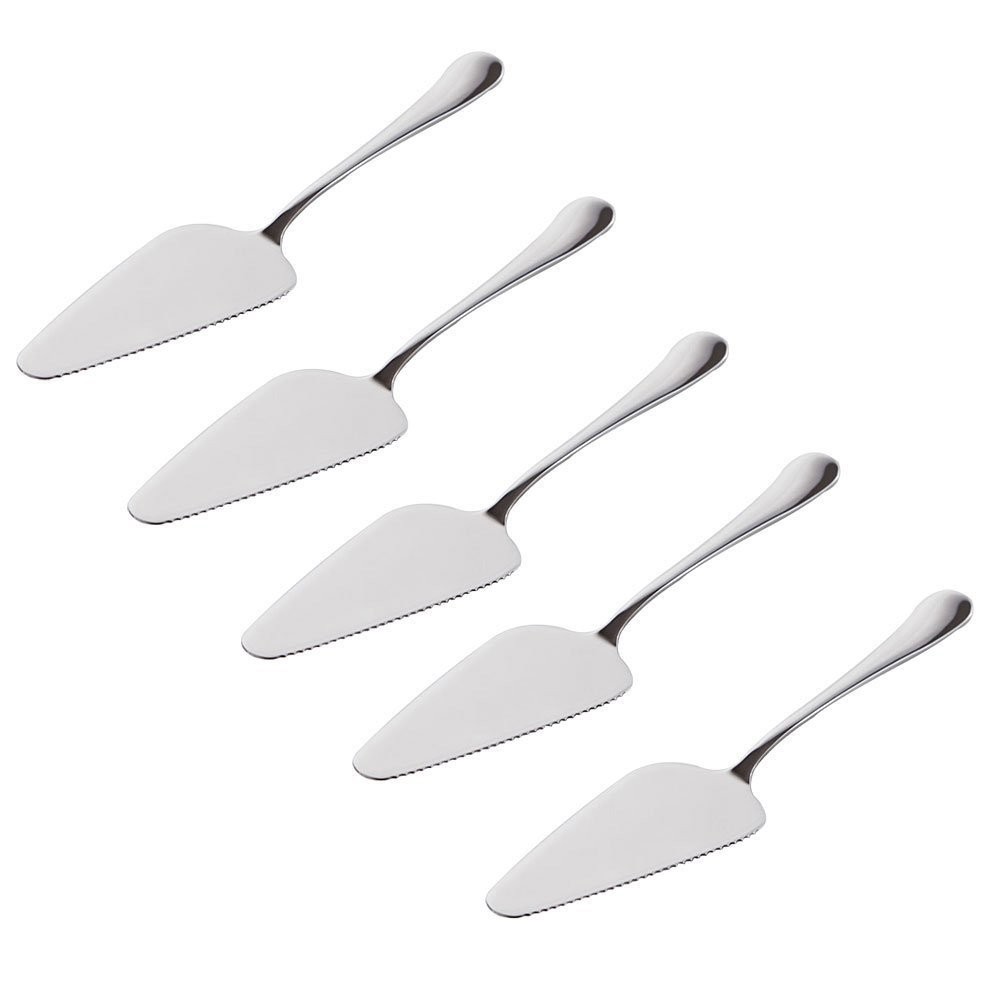 Pack of 5 Stainless Steel Pie Pizza Cake Pastry Server 8.9inch Pie Pizza Cake...