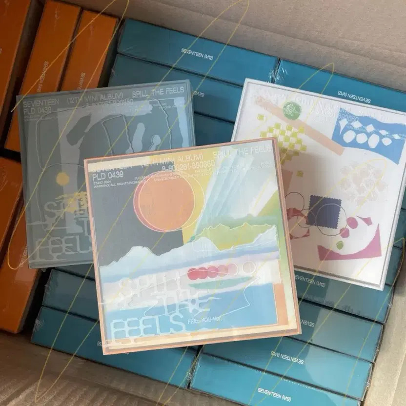 Seventeen Mini 12th Album SPELL THE FEELS - Unopened with Stamp