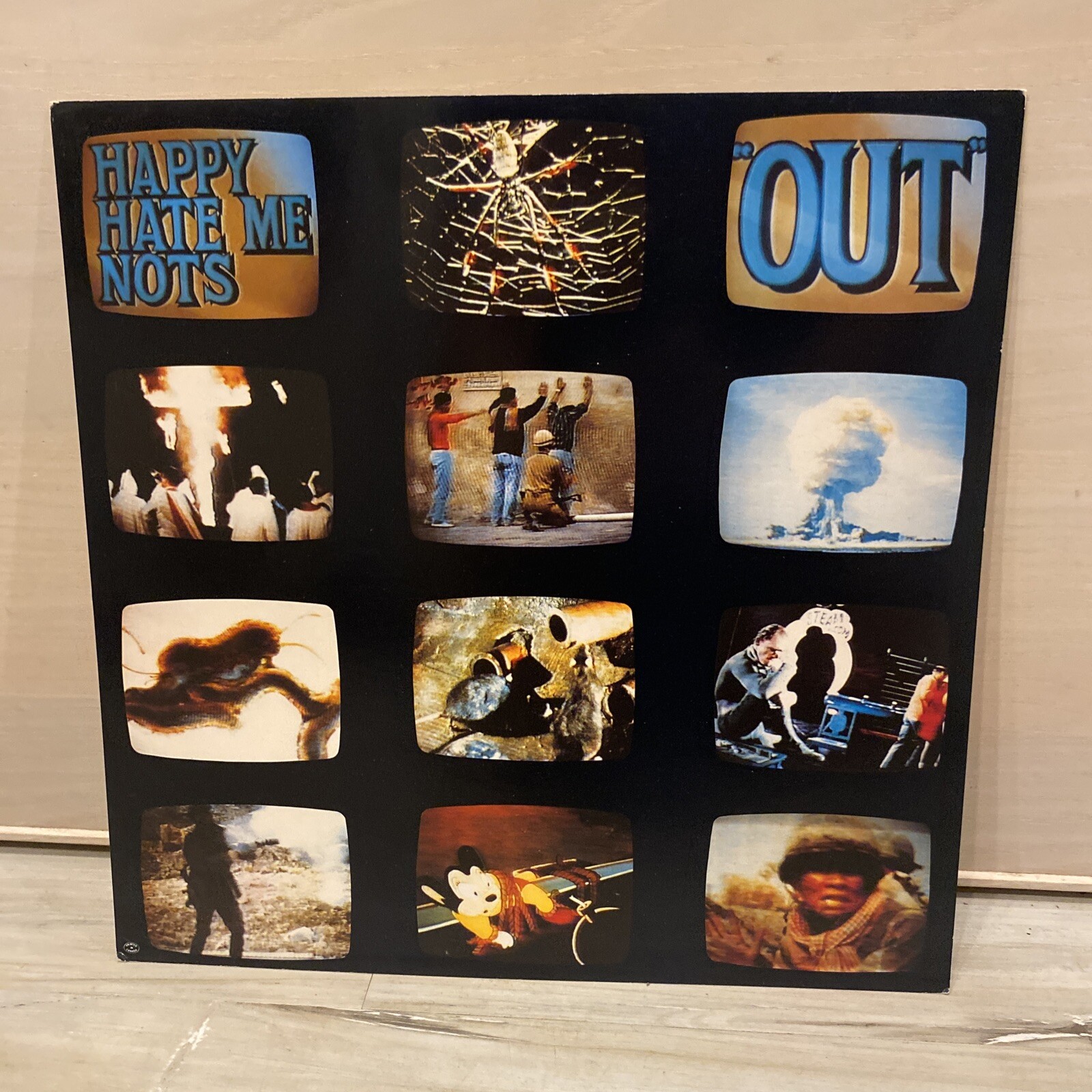 HAPPY HATE ME NOTS OUT Rare Album Flat 12x12 Poster