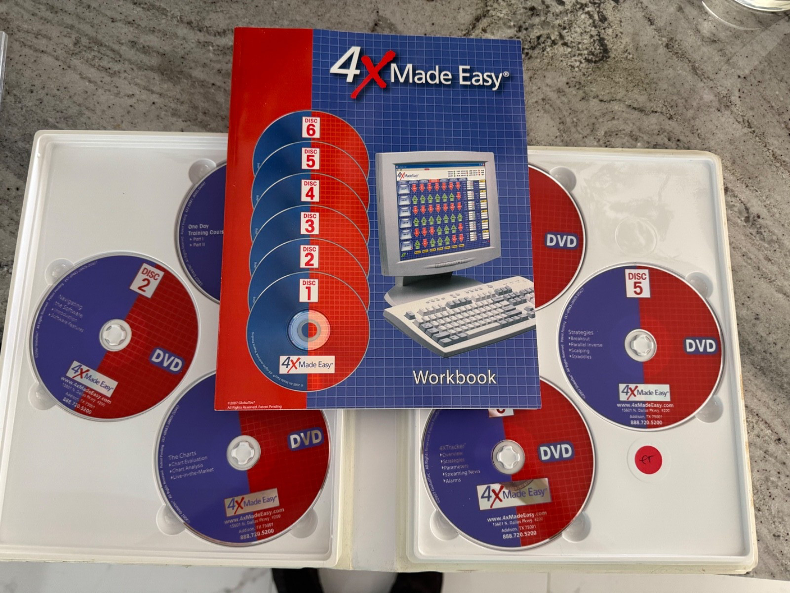 4X Made Easy - Training Series - 6 DVDs + additional material
