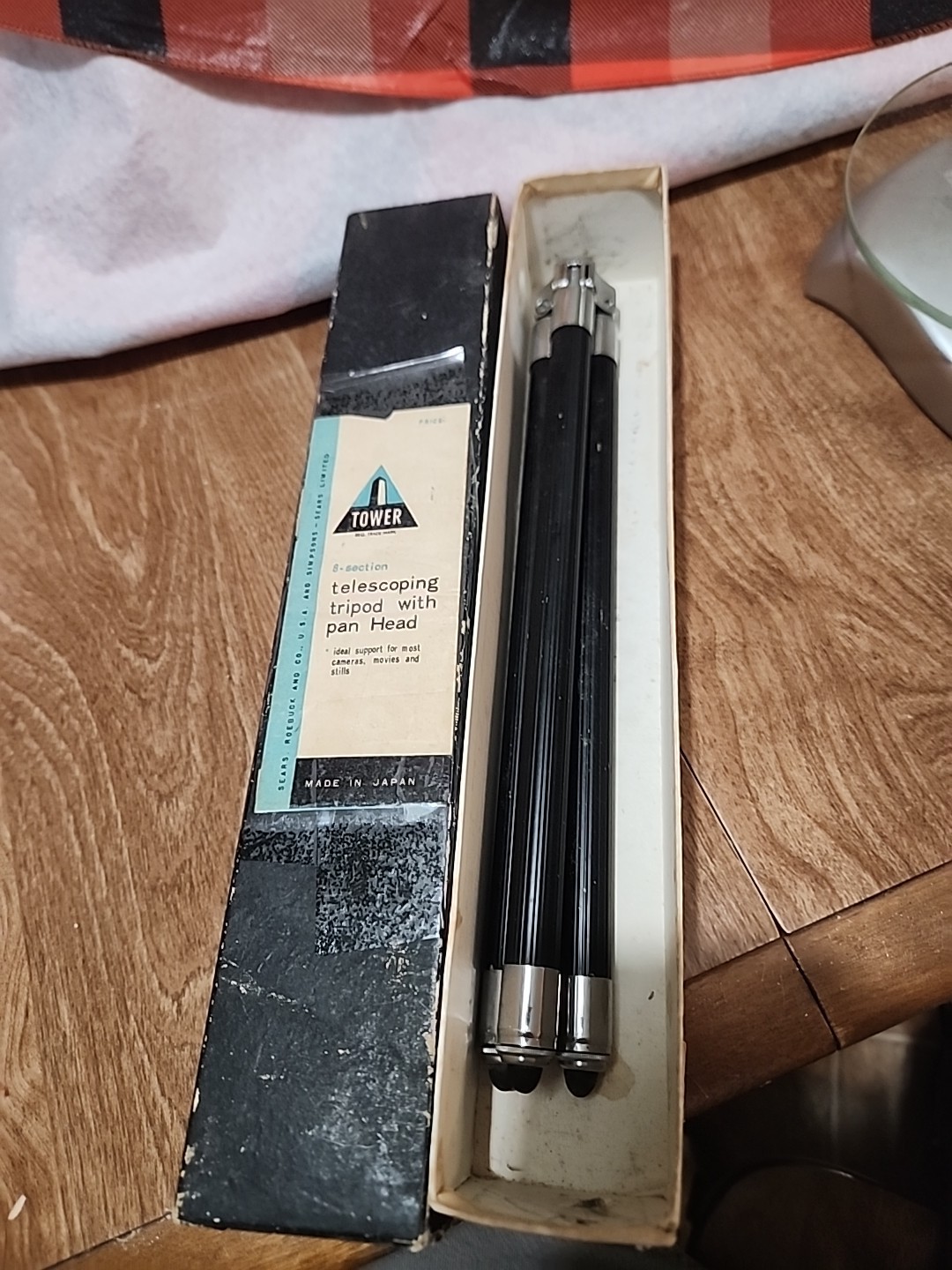 Tower 8 Section Tripod Made In Japan Without Pan Head