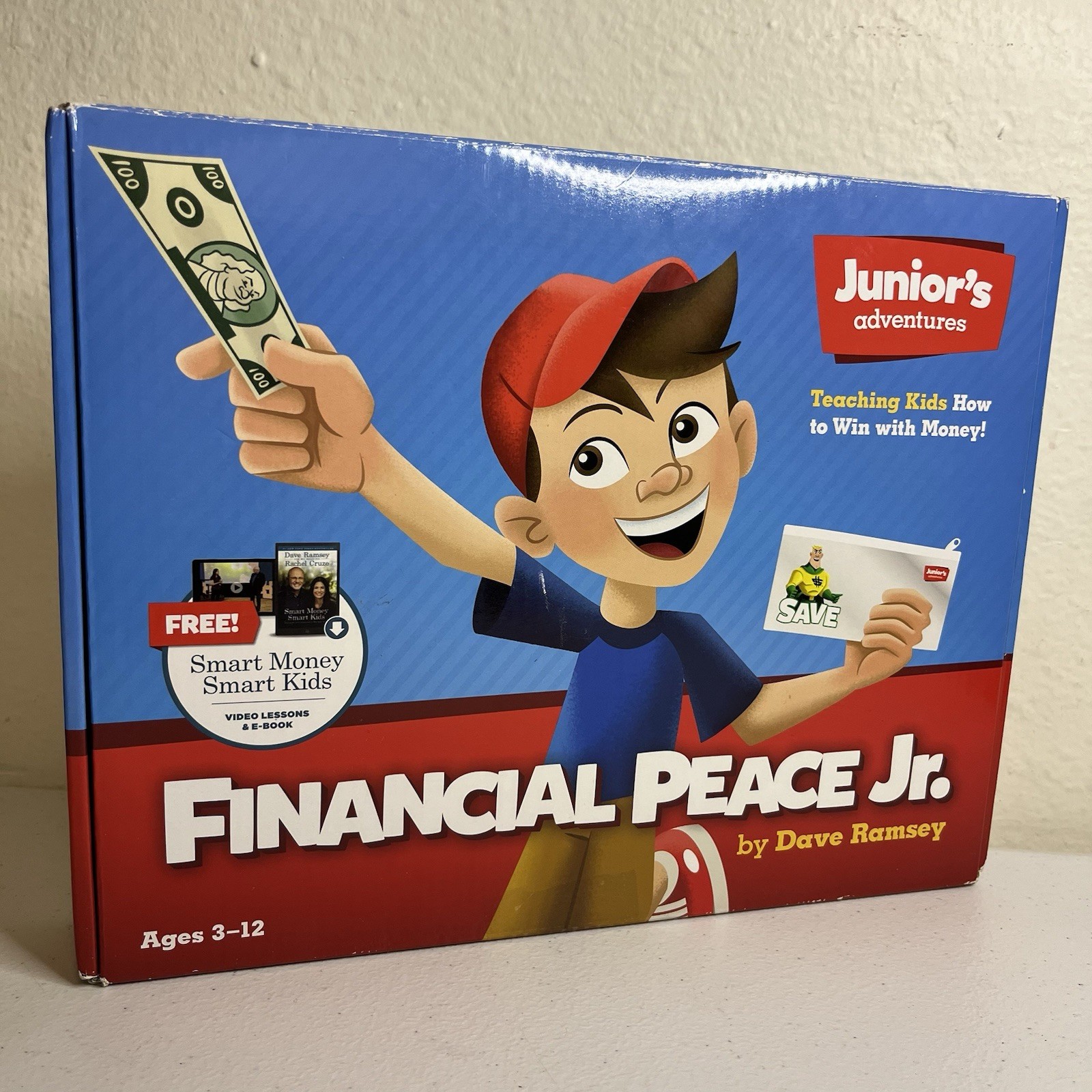Financial Peace Jr. by Dave Ramsey Junior’s Adventures Teaching Kids Money NEW