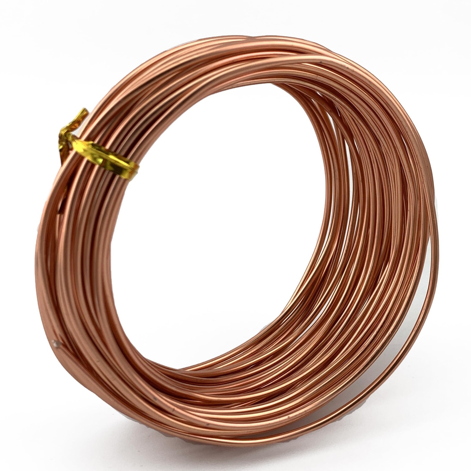 AEAOA 11 Yard Aluminum Wire Bendable Metal 18 Gauge, Copper Color 