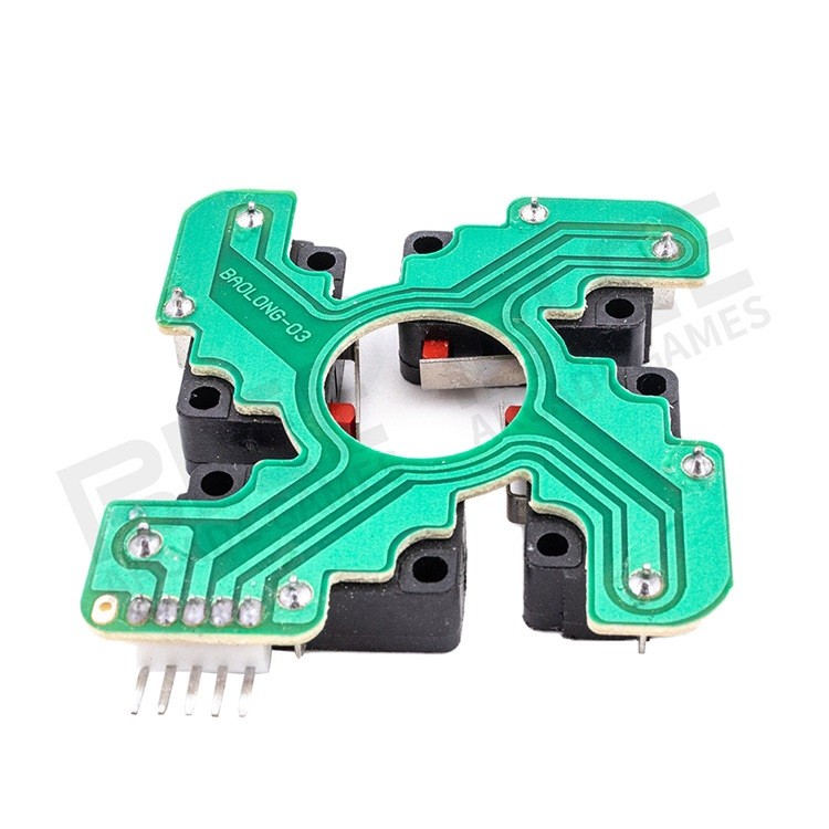 New JLF PCB Joystick Repair Board Micro Switches Part TP-MA Assembly For Sanwa R