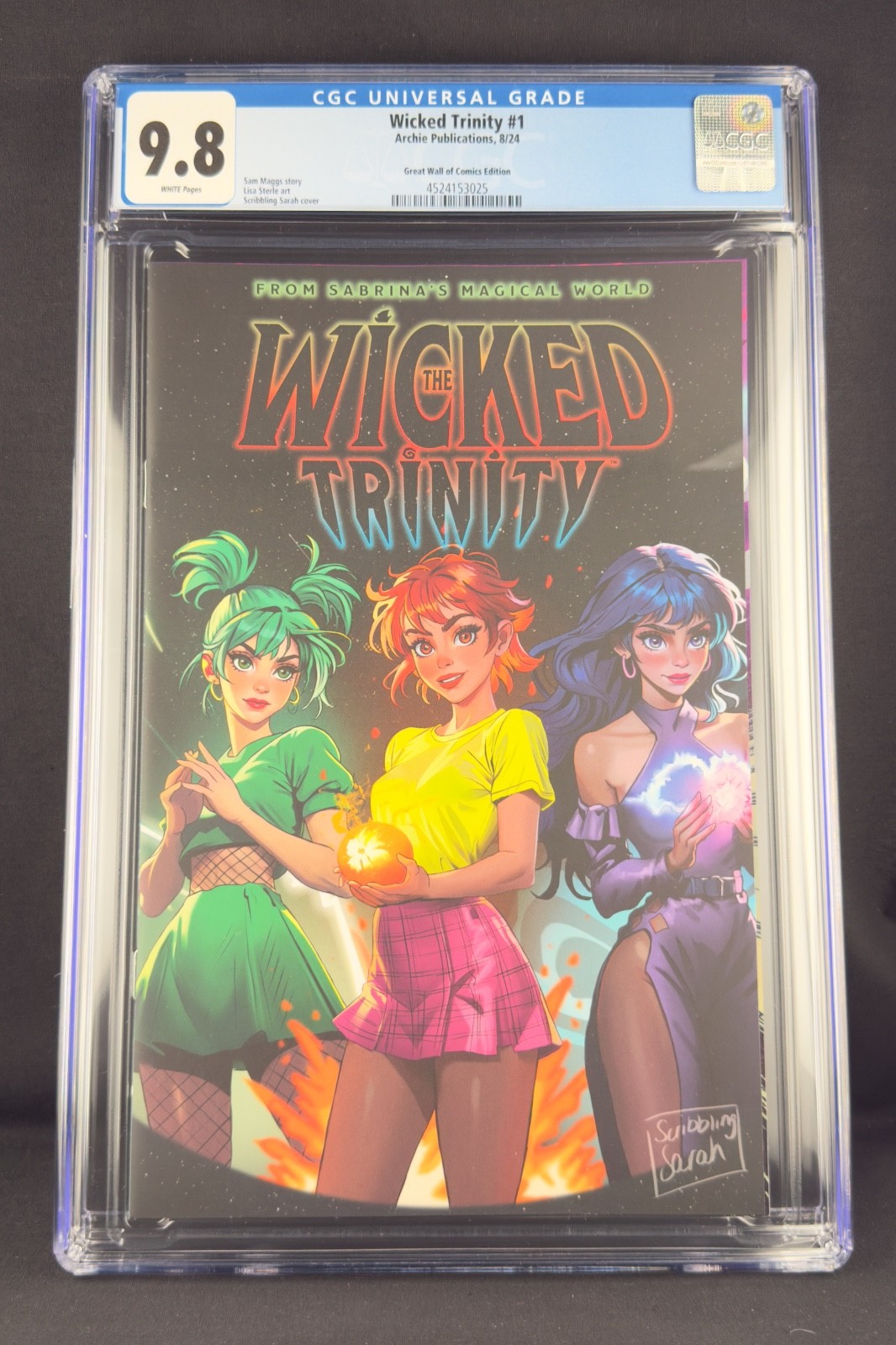Wicked Trinity #1 (2024) CGC 9.8 Scribbling Sarah Variant Ltd 200