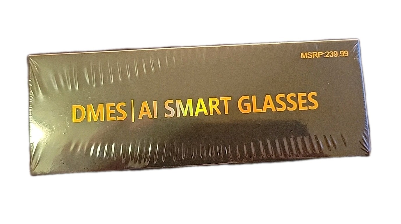 DMES AI Smart Glasses ,AI Translation Sunglasses for Men NEW SEALED