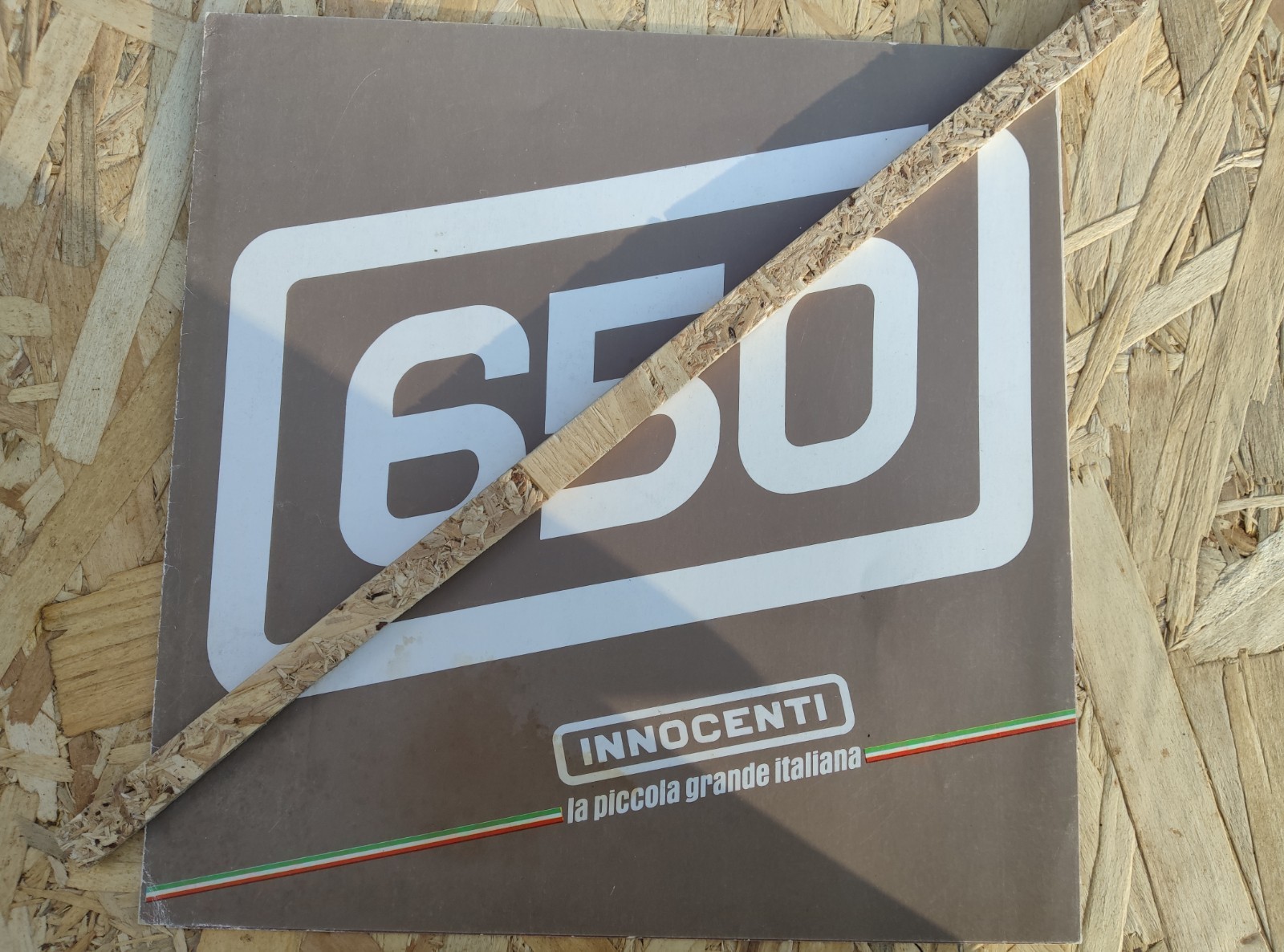 Innocenti 650.6faciate Leaflet, Italian Language