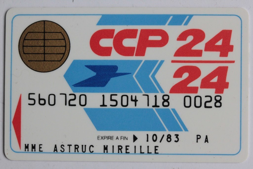 Smartcard Bull France Demo Telepayment CCP 24/7 Specimen (53457)