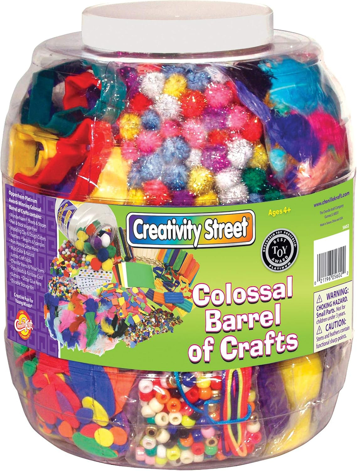 Creativity Street  Barrel of Colossal Crafts